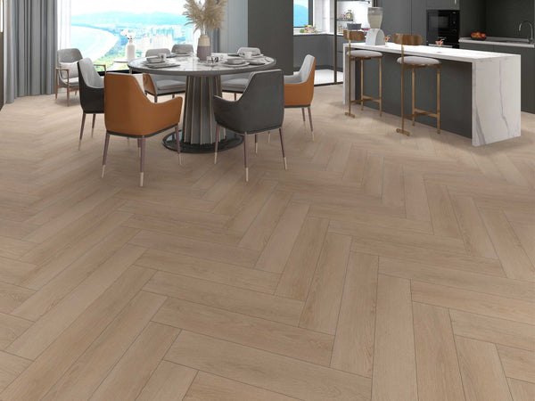 Slate Meşe Balıksırtı SPC Parke