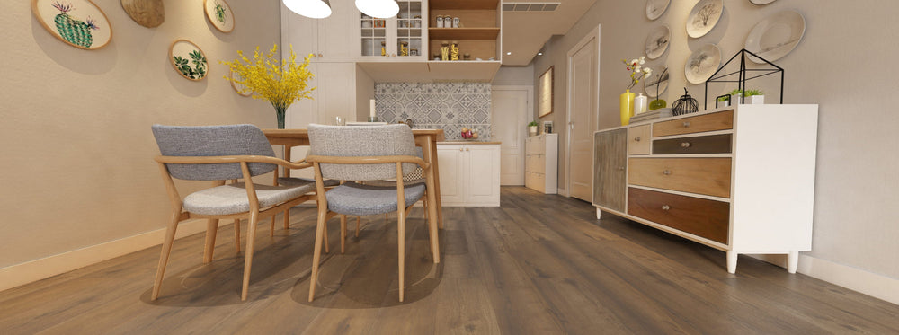 Authentic Cognac Meşe Plank SPC Parke