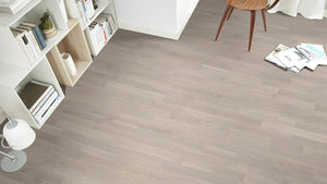 3 Strip Gri Meşe Lamine Parke